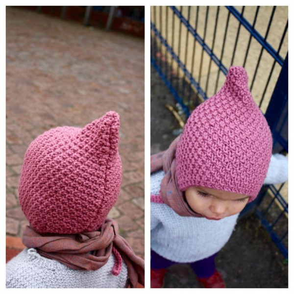 Zwergenmütze Merino, Rosa