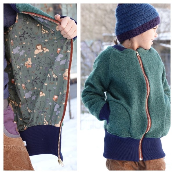 College-Jacke, Walk/Jersey