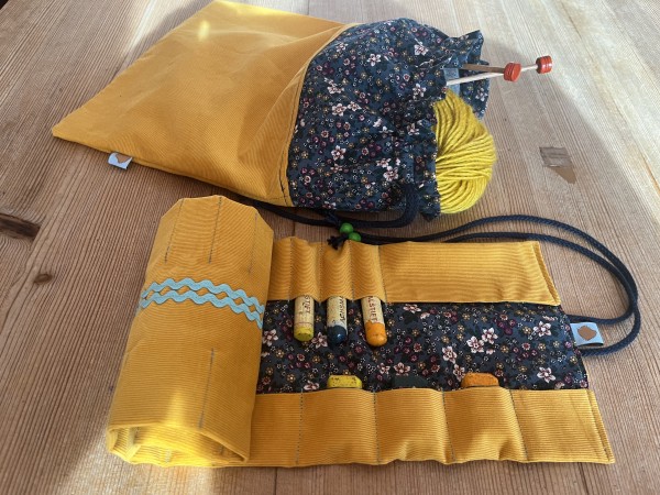 Rollmäppchen/Handarbeitsbeutel - Set