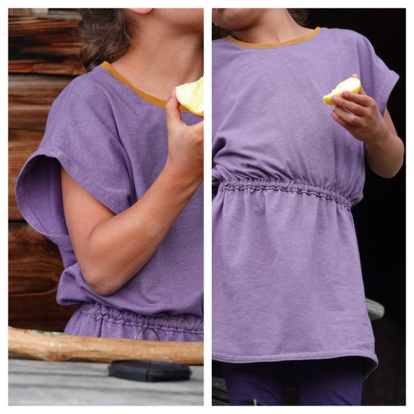 Kleid Jersey, Lila